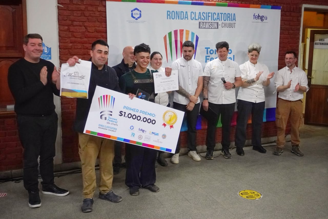Chubut ya tiene a sus representantes para la final nacional del Torneo Federal de Chefs