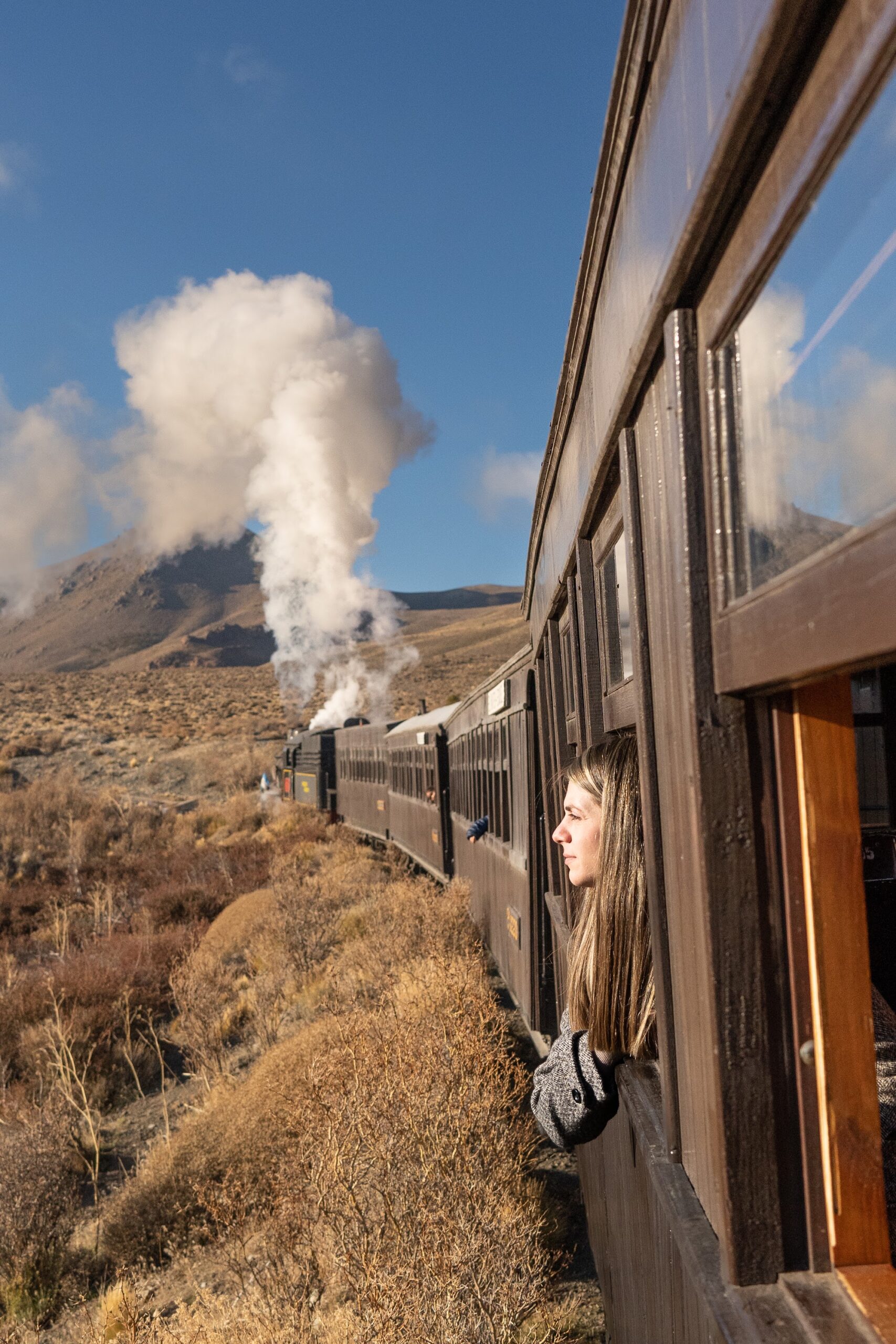 La Trochita, Viejo Expreso Patagónico, en Esquel, Chubut