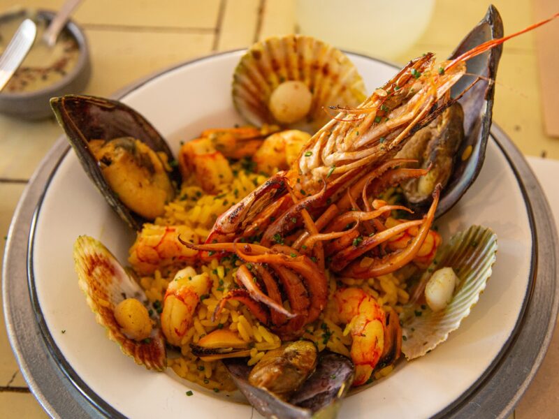 Gastronomía de frutos de mar de Chubut
