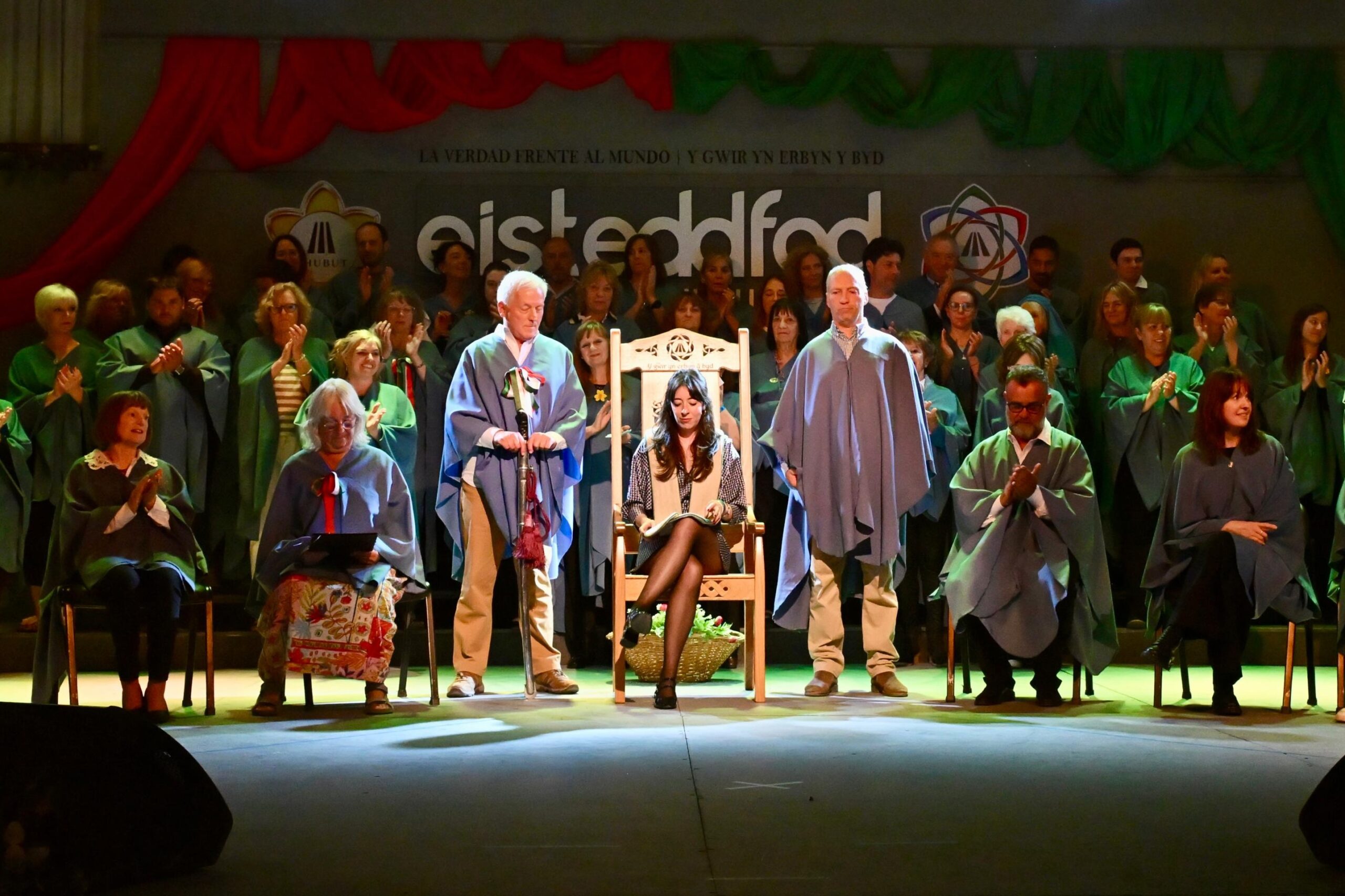 Ceremonia del Eisteddfod del Chubut en Trelew