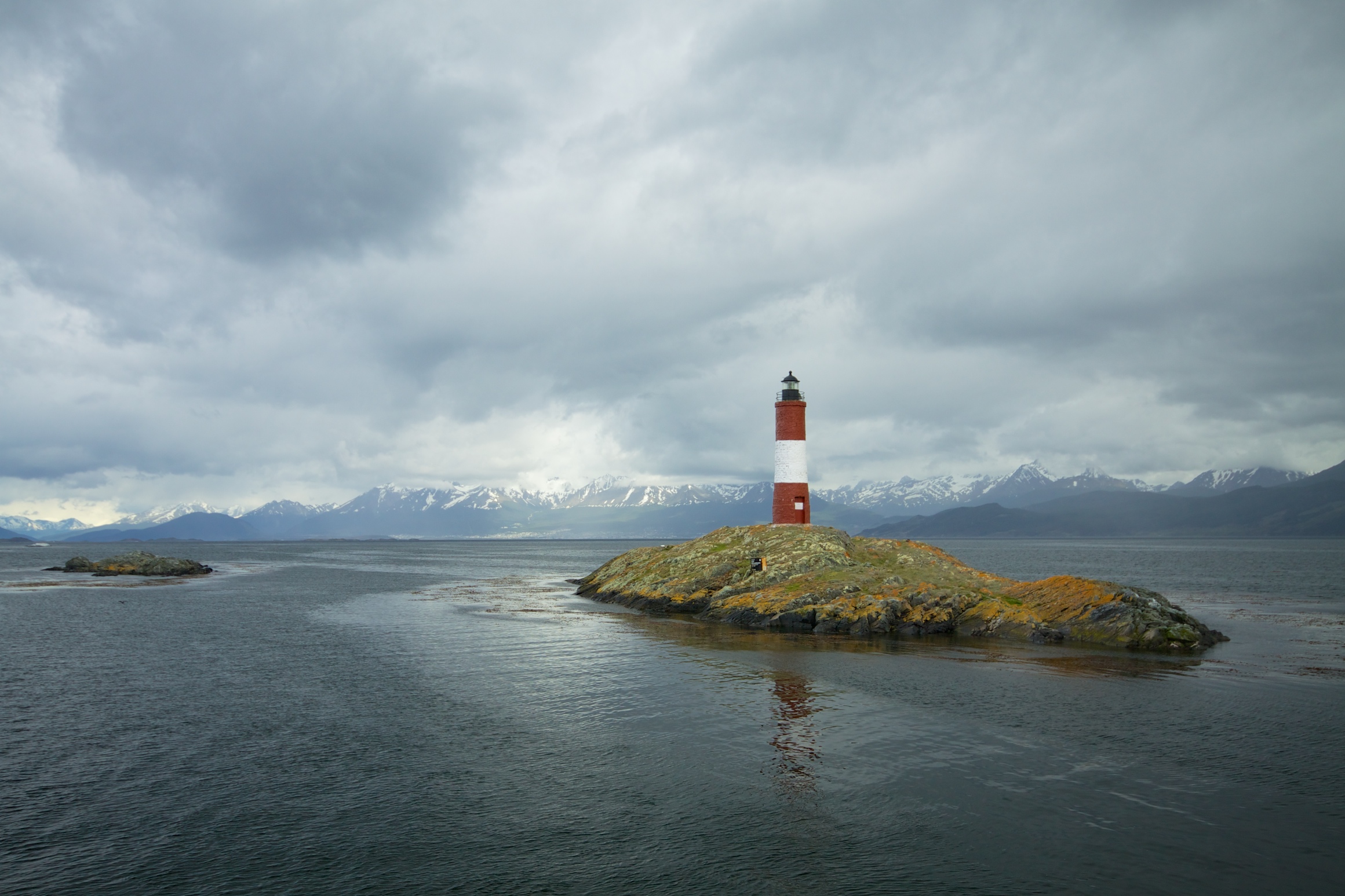 Faro Les Eclaireurs en el Canal Beagle, Ushuaia