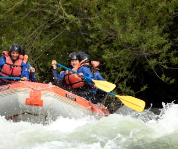 Rafting en el rio Corcovado