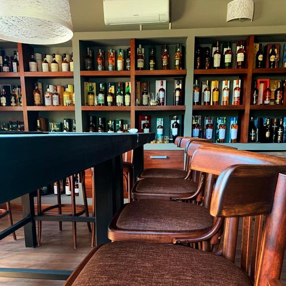 Salón de whiskys y maltas de La Tablita