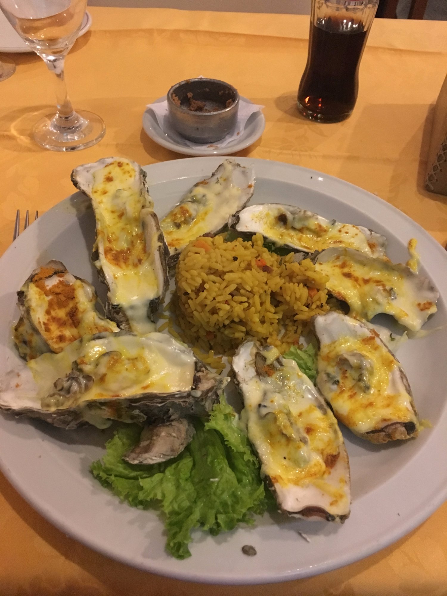Ostras en Puerto Cangrejo, Comodoro Rivadavia