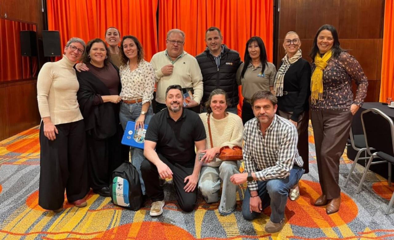 Operadoras turísticas de Brasil durante el fam tour por Puerto Madryn y Península Valdés