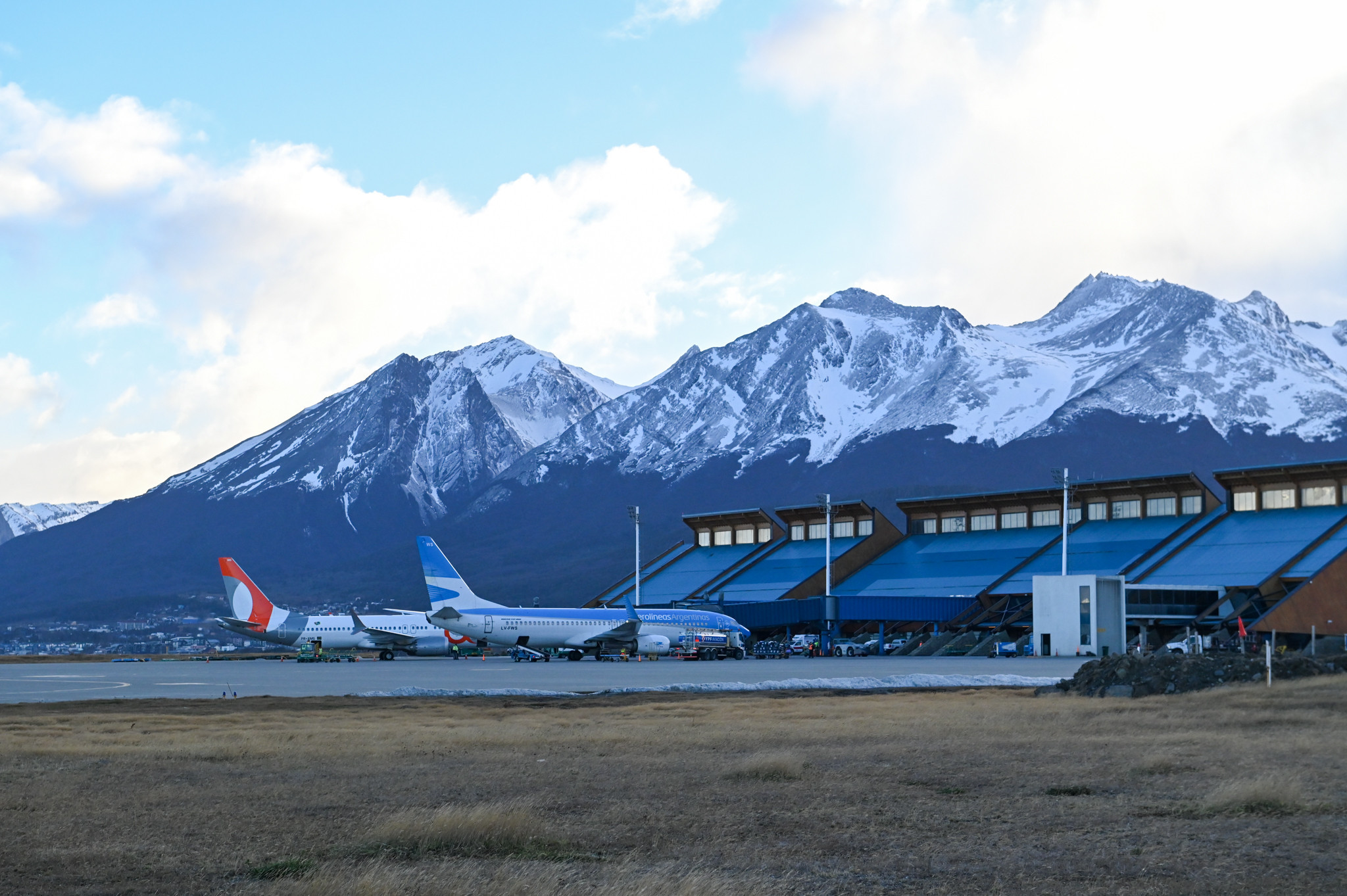 Ushuaia, destino que tuvo un agosto récord de pasajeros aéreos